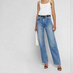 NWT Reformation Val 90s Mid Rise Straight Jeans Sz 31